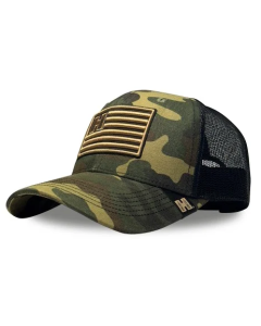 Hornady - H Flag Trucker Cap Camo/Black