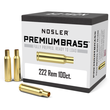 Nosler - 222 Rem Brass 100ct