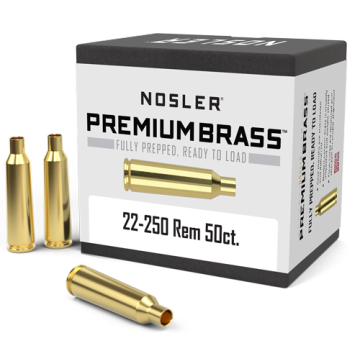 Nosler - 22-250 Rem Brass 50ct