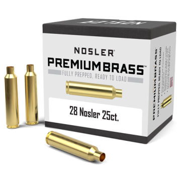 Nosler - 28 Nosler Brass 25ct