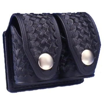 HKS - Large Basket Weave Black Magazine Holder