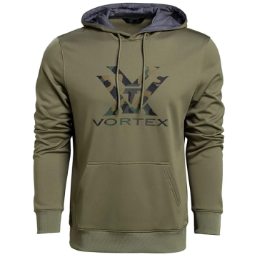 Vortex - Core Logo Performance Hoodie Lichen Green M