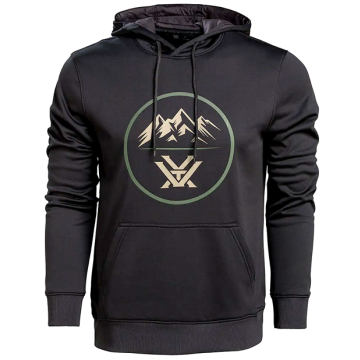 Vortex - Three Peaks Performance Long Sleeve Hoodie Black 2X