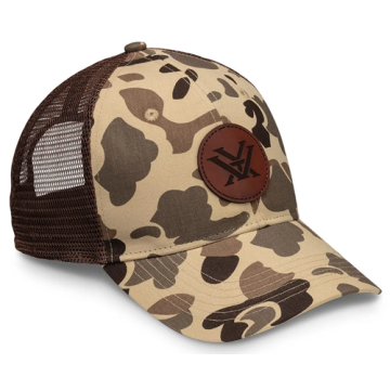 Vortex - Old School Camo Cap with Leather Patch Waterfowl