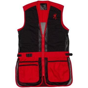 Browning - Jr. Trapper Creek Vest Red/Black XL