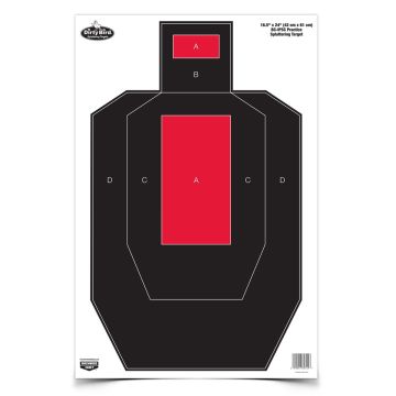 Birchwood Casey - Dirty Bird BC-IPSC 16.5"x24" Target 3 Pack
