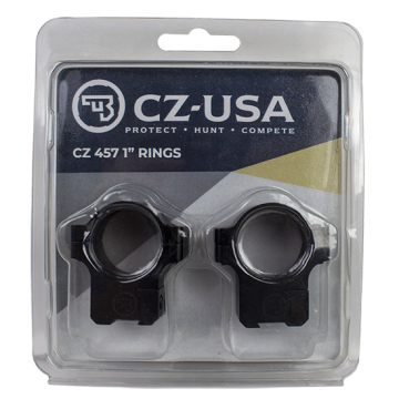 CZ - 457 1" Aluminum 11mm Dovetail Rings