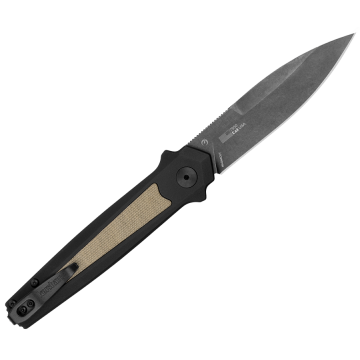 Kershaw - Launch 15 Spear Point Blade 3.5" Tan/Black Knife