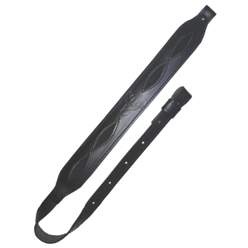 AAE - Black Taper with Embossed Deer Head Sling