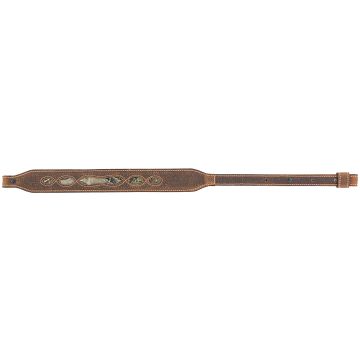 AAE - Brown Distressed Leather Taper with RTAP Inlay Sling