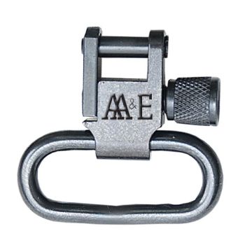 AA&E 1" Black Rifle Swivels w/Safety Locking Screw