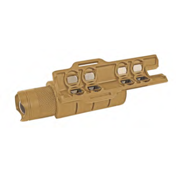 Hot Shot - BeamLOKR Rifle Mount and 130 Lumen Flashlight (Coyote Tan)