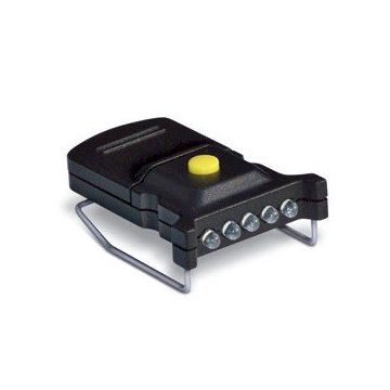 GSM - Micro Clip Hat Light - 5 Bulb (Green Light)