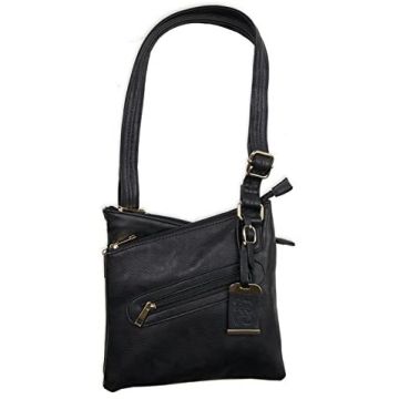 Bulldog - Small Crossbody Purse Black