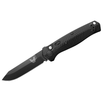 Benchmade -  Mediator Black G10 Reverse Tanto 3.3" Blade Knife