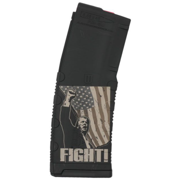 Black Rain - 30rd Trump Fight Etched Magazine