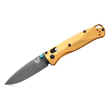 Benchmade - Bugout Burnt Brass 3.24" Drop-point Blade Knife