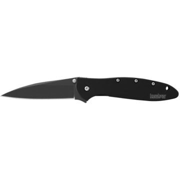 Kershaw - Leek Assisted Flipper Knife 3" Black