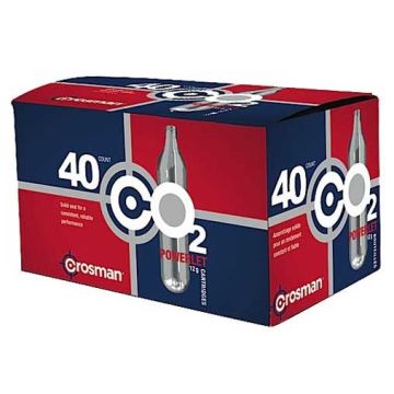 Crosman - Powerlet CO2 12g Cartridges 40ct