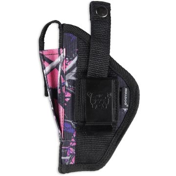 Bulldog - Extreme Muddy Girl Pistol Holster (Compact Autos) Ambi Belt Loop and Clip 