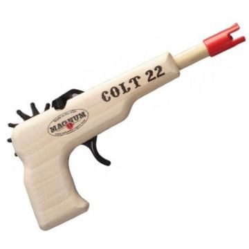 Magnum Enterprises - Rubber Band Gun Pistol Colt 22 12rd