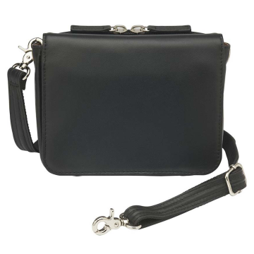 Gun Tote'n Mamas - Lambskin Black Crossbody Organizer 