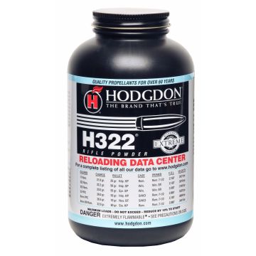 Hodgdon - H322 Smokeless Powder (1lb)