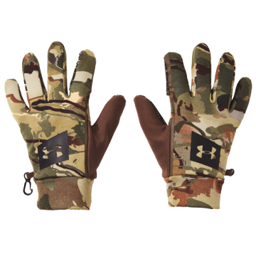 Under Armour - Hunt Early Fleece Glove Forest All-Season Camo/Timber L