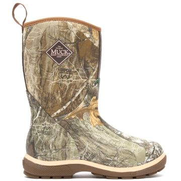 Muck Boots - Kid's Element Realtree Edge/Bison Boot 8