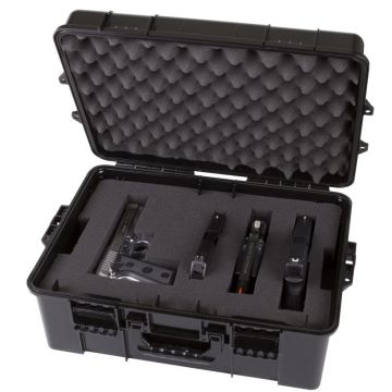 Flambeau - Stackhouse Pistol Case 16" with Ultimate Tuff Tainer Storage Cage