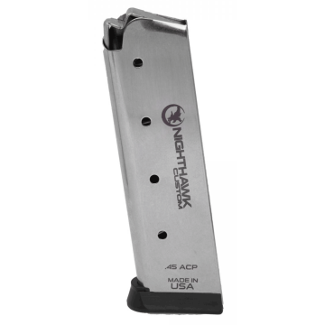 Nighthawk  - Magazine  Government Stainless 8rd 45 ACP