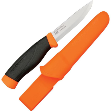 Mora - Companion Knife 3-7/8" Stainless Blade Orange w/Sheath