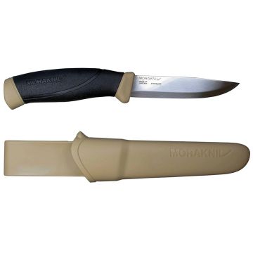 Mora - Companion Knife 3-7/8" Stainless Blade Desert w/Sheath