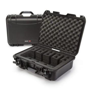 NANUK - 925 Graphite 4UP Pistol Case 17.0"x11.8"x6.4"