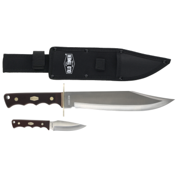 Taylor - Old Timer Bowie / Fixed Blade Knife Combo