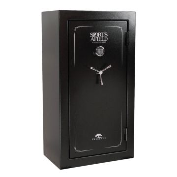 Sports Afield - Preserve 32+6 Gun Safe E-Lock Text.Gloss Black