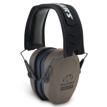 Walker's - Razor Slim Electronic Muff FDE