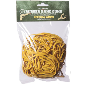 Magnum Enterprises - Rubber Band Long Pistol/Short Rifle Ammo Yellow