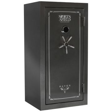 Sports Afield - Haven 36+6 Gun Safe E-Lock Dark Grey Metallic