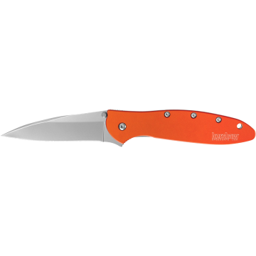Kershaw - Ken Onion Leek Assisted Flipper Knife 3" Sts./Orange