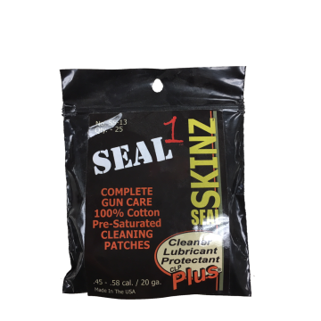 Seal 1 - Skinz Pre-Saturated Cleaning Patches .45-.58 25ct