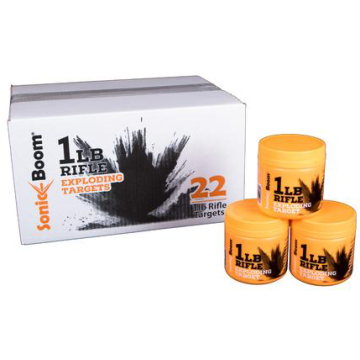 Sonic Boom - 1lb Exploding Rifle Target (22 pack)