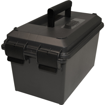 MTM - Tactical Pistol Handgun Case 3 Gun Dark Gray