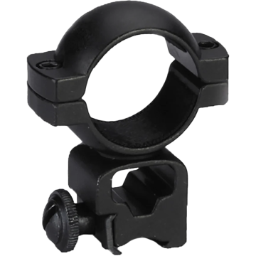 Traditions - Aluminum Scope Rings .22/Airgun 1" Med Matte Black