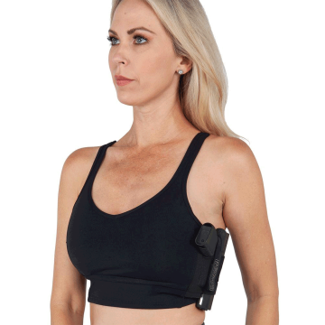 Undertech - Conceal Carry Convertible Sports Bra Black 2X