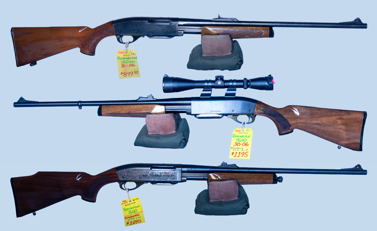 More Rare, Collectible Remington 7600s & 760s