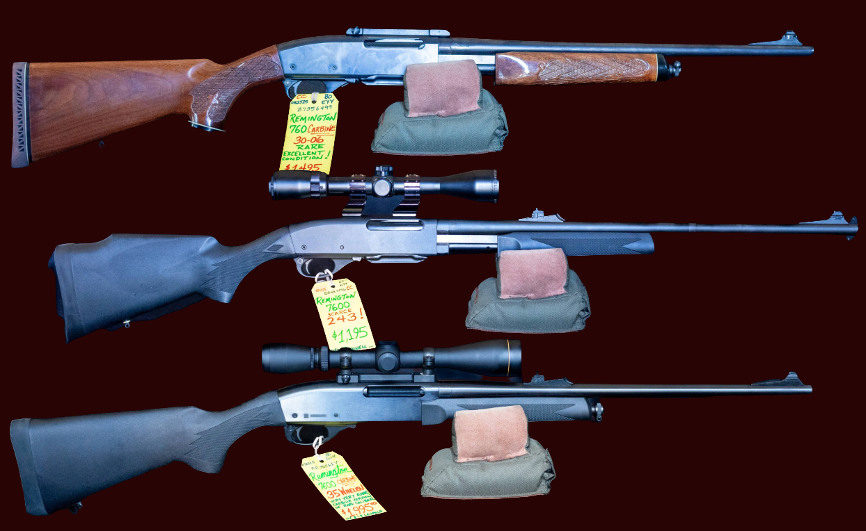 Used Gun Spotlight: RARE Remington 760/7600s